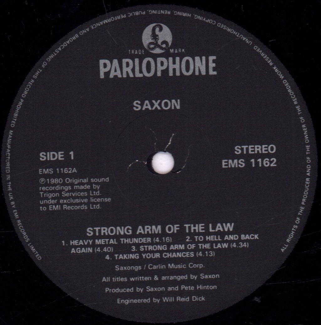 Saxon - Strong Arm Of The Law - Lp