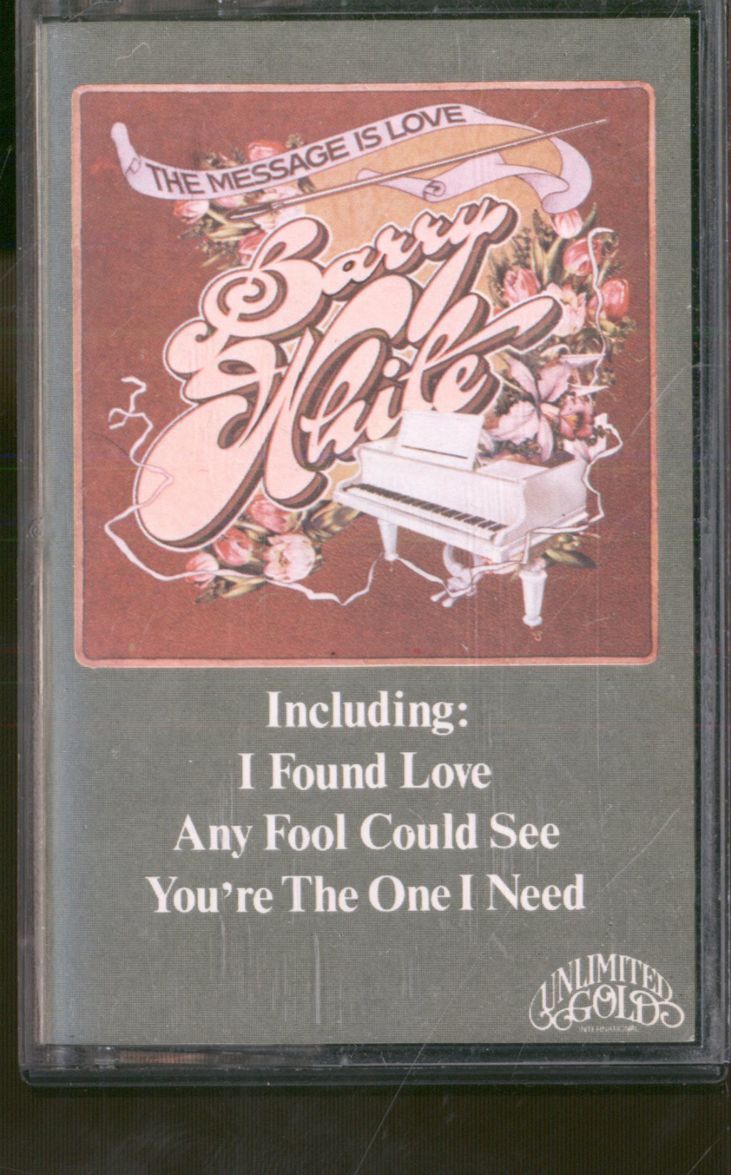 Barry White - Message Is Love - Cassette