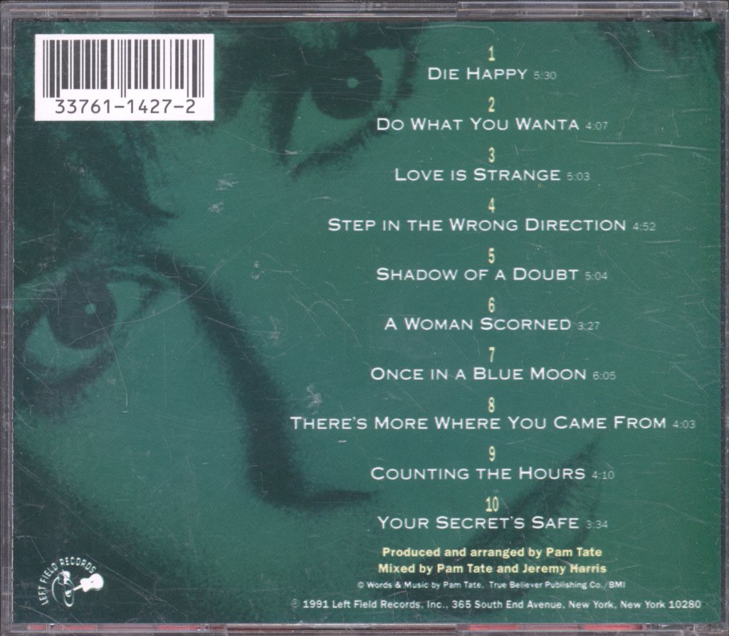 Pam Tate - Die Happy - Cd