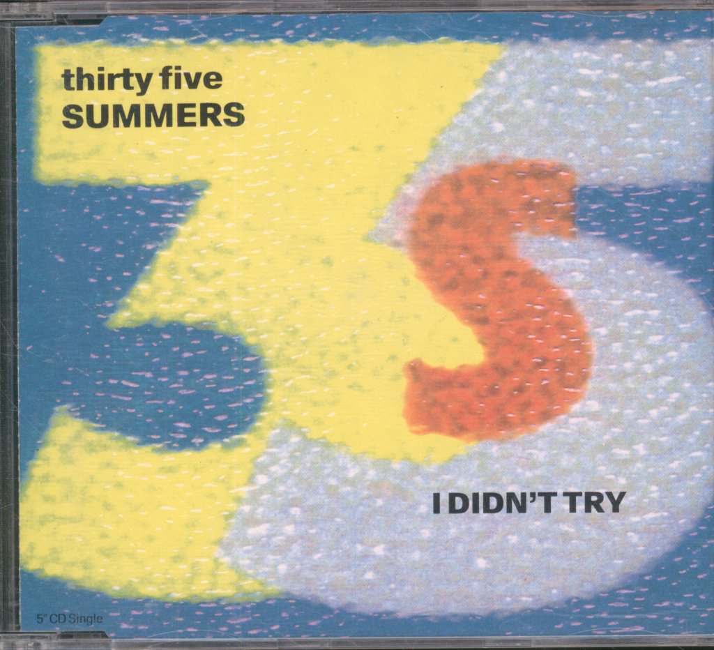 35 Summers - I Didn't Try - Cd