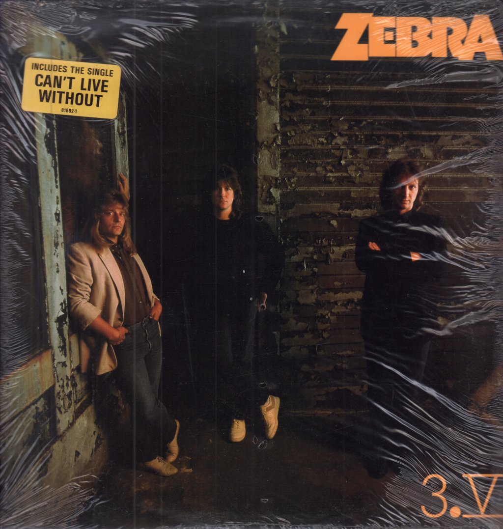 Zebra (Rock/Metal Group) - 3V - Lp