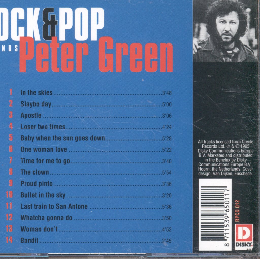 Peter Green - Rock & Pop Legends - Cd
