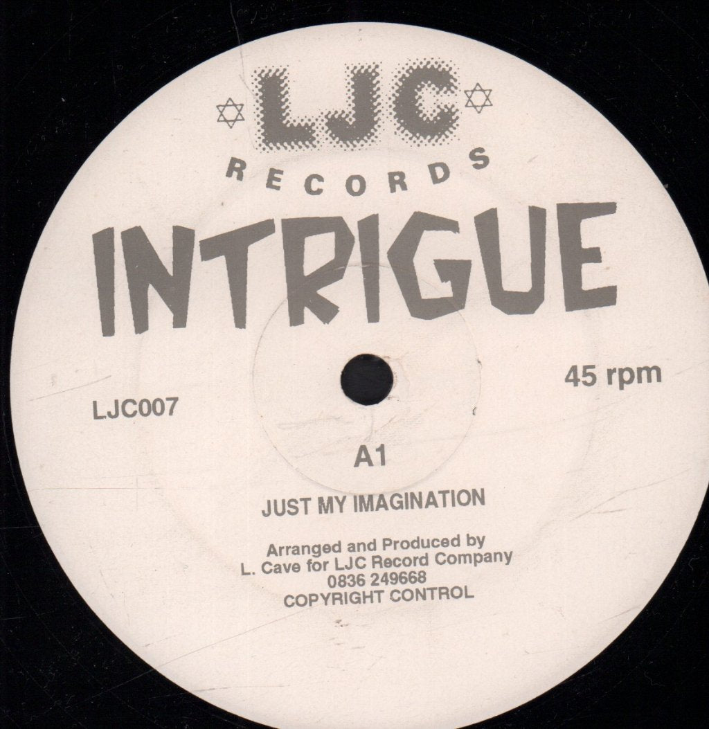 intrigue (reggae group) - Just My Imagination - 12 Inch