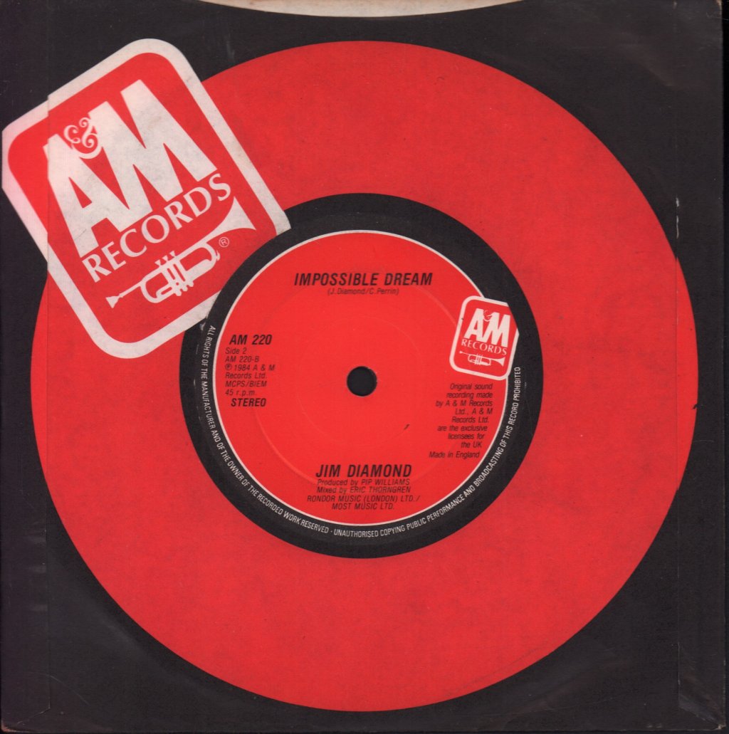 Jim Diamond - I Should Have Known Better - 7 Inch