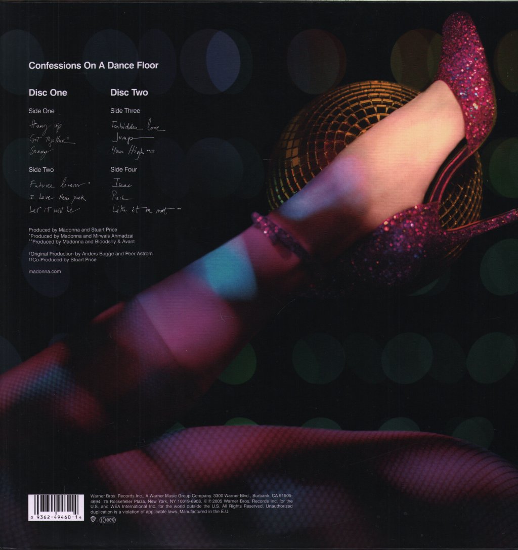 Madonna - Confessions On A Dance Floor - Double Lp