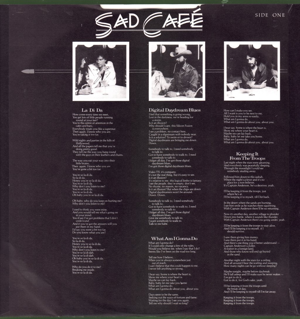 Sad Cafe - Sad Cafe - Lp