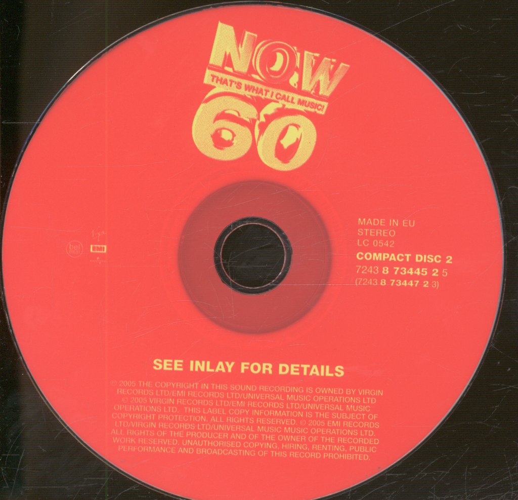 Various Artists - Now That's What I Call Music! 60 - Double Cd