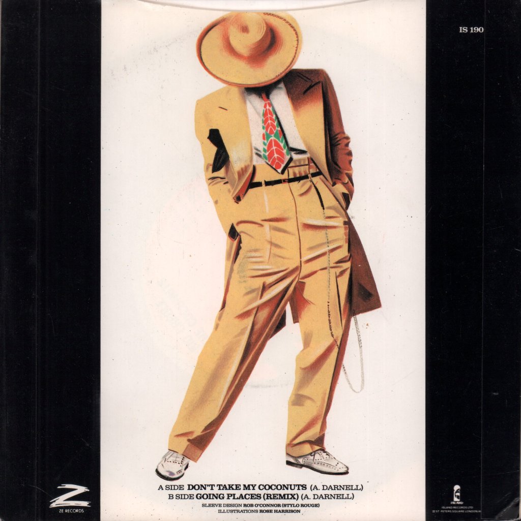 Kid Creole And The Coconuts - Don't Take My Coconuts - 7 Inch