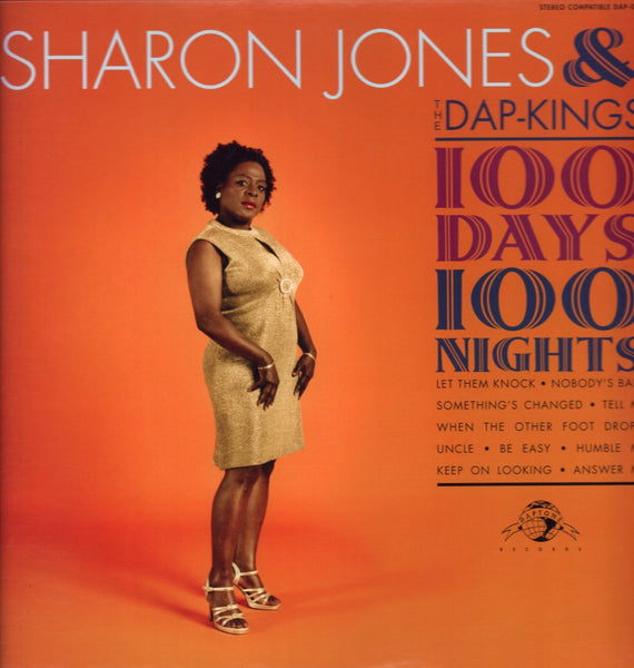 米LP Sharon Jones &amp;amp; The Dap-Kings 100 Days, 100 Nights DAP012 Daptone Records /00260 Sharon Jones and The Dap Kings - 100 Days 100 Nights on CD, Vinyl