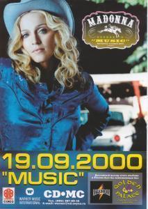 Madonna - Music - Flyer