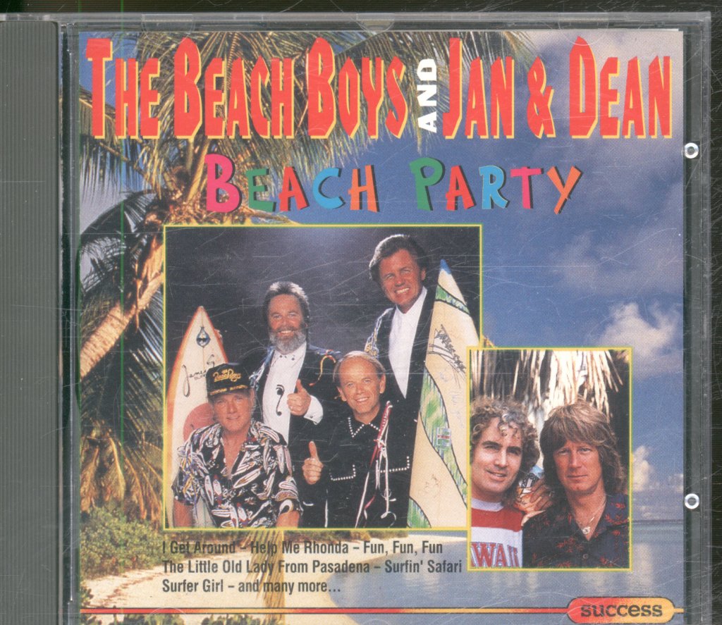 Beach Boys And Jan & Dean - Beach Party - Cd