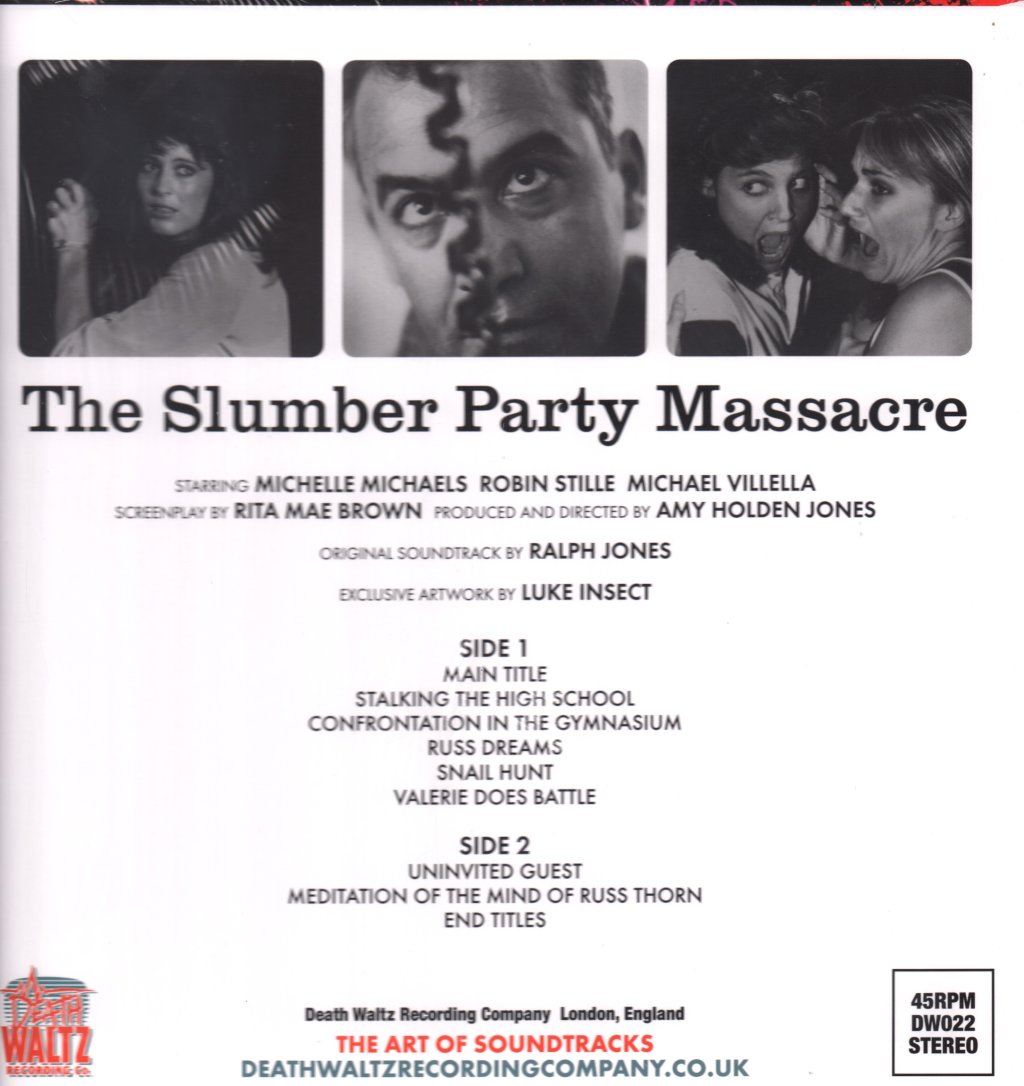 Ralph Jones - Slumber Party Massacre - Lp