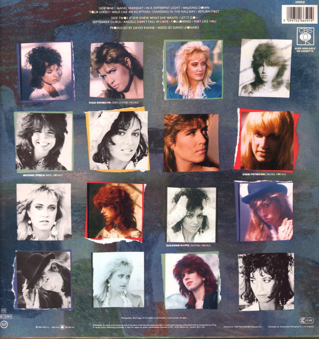 Bangles - Different Light - Lp