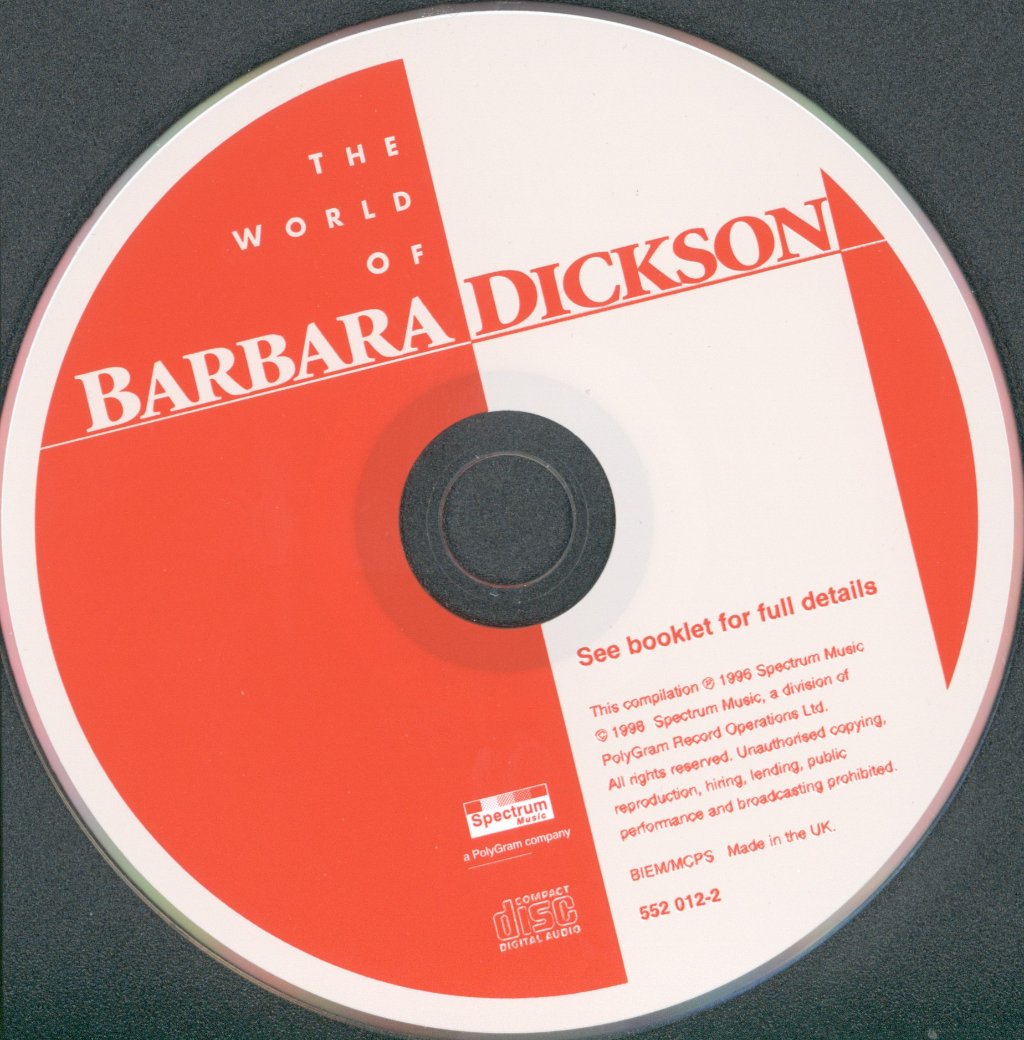 Barbara Dickson - World Of - Cd