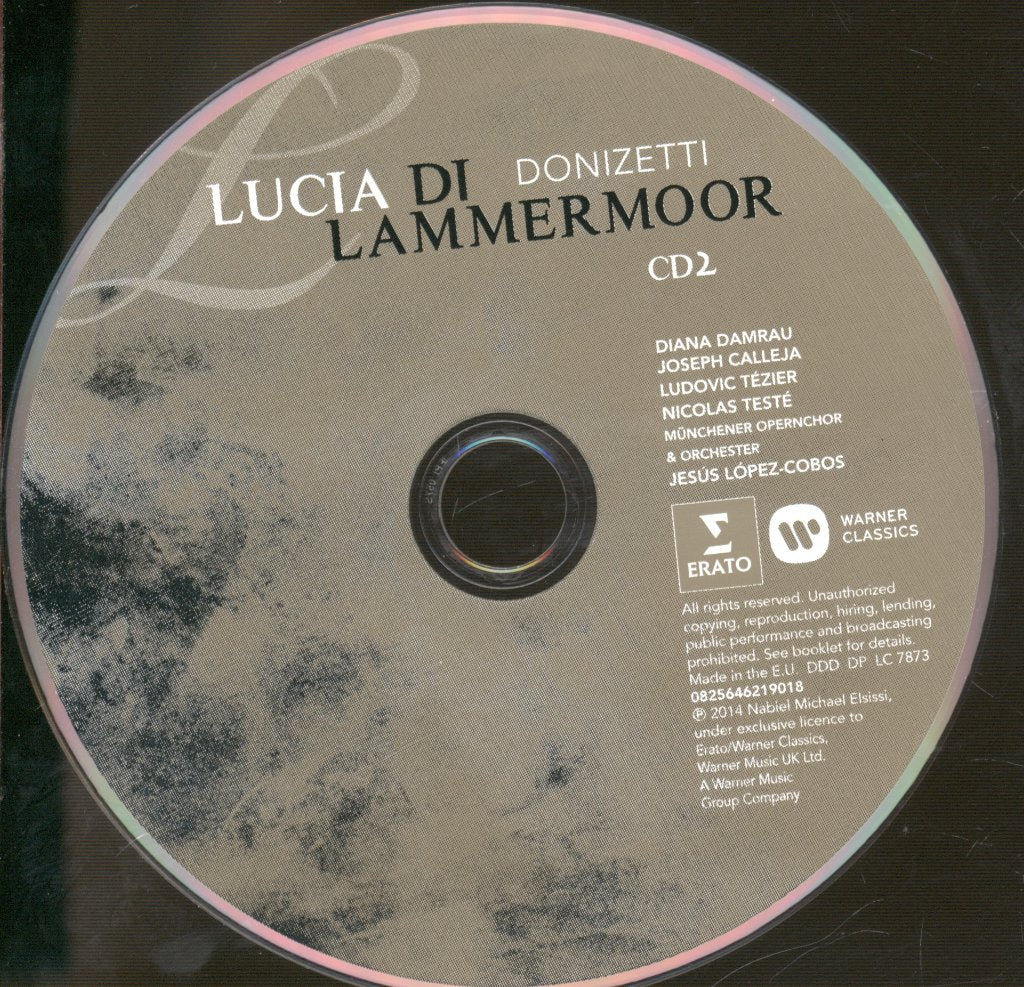 Various Artists - Donizetti - Lucia di Lammermoor - Double Cd