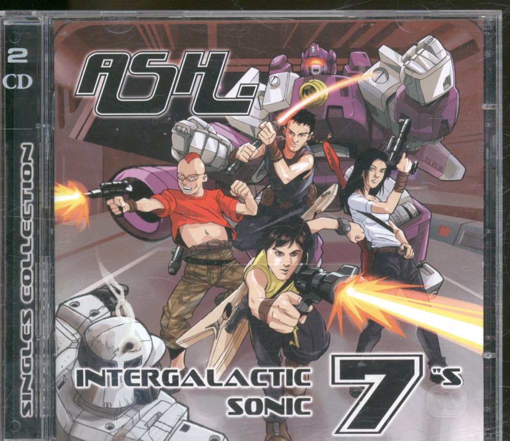 Ash - Intergalactic Sonic 7"s - Double Cd