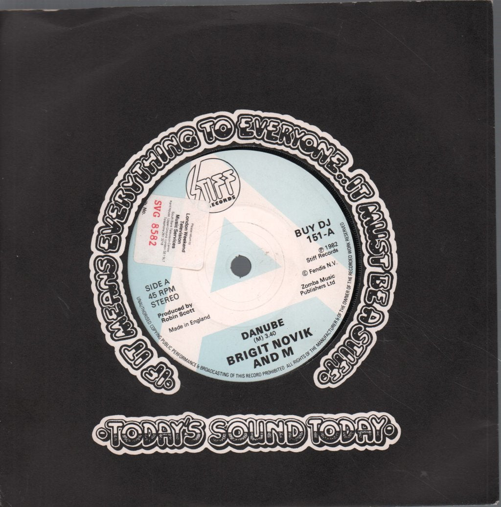 Brigit Novik And M - Danube - 7 Inch
