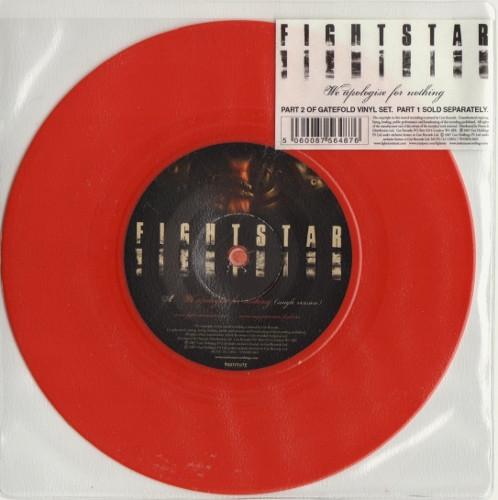 Fightstar - We Apologise For Nothing - 7 Inch