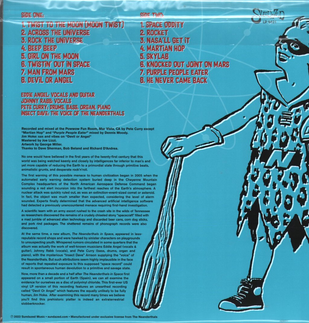 Neanderthals - Neanderthals In Space - Lp