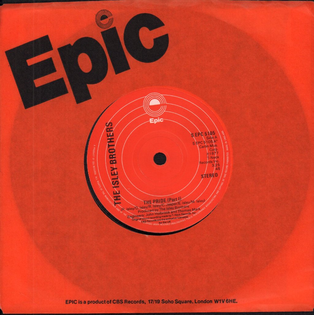 Isley Brothers - Pride - 7 Inch