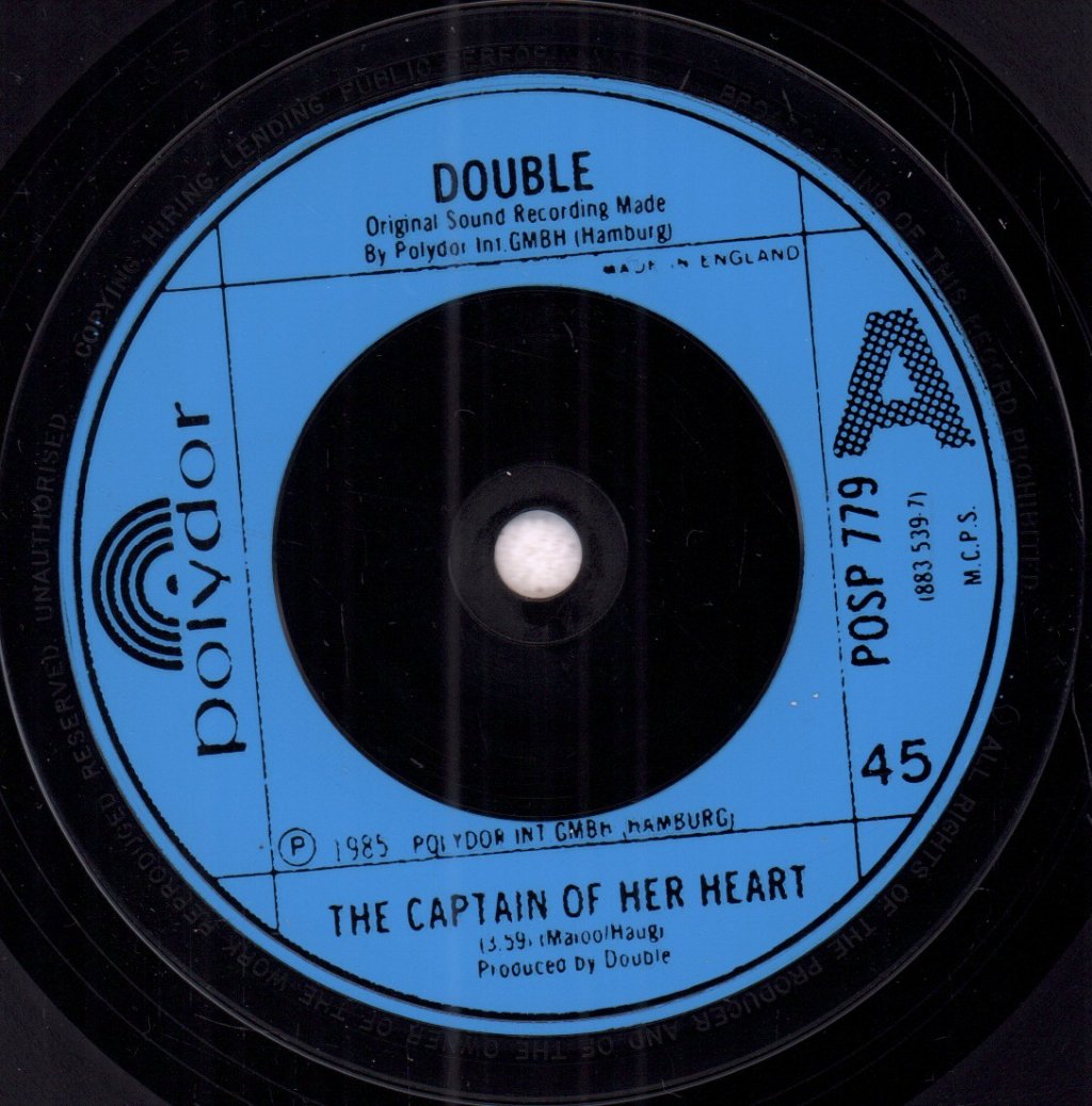 Double (Uk 80'S Group) - Captain Of Her Heart - 7 Inch