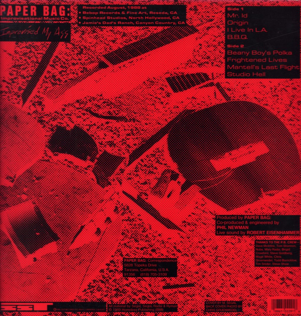 Paper Bag: - Improvised My Ass - Lp