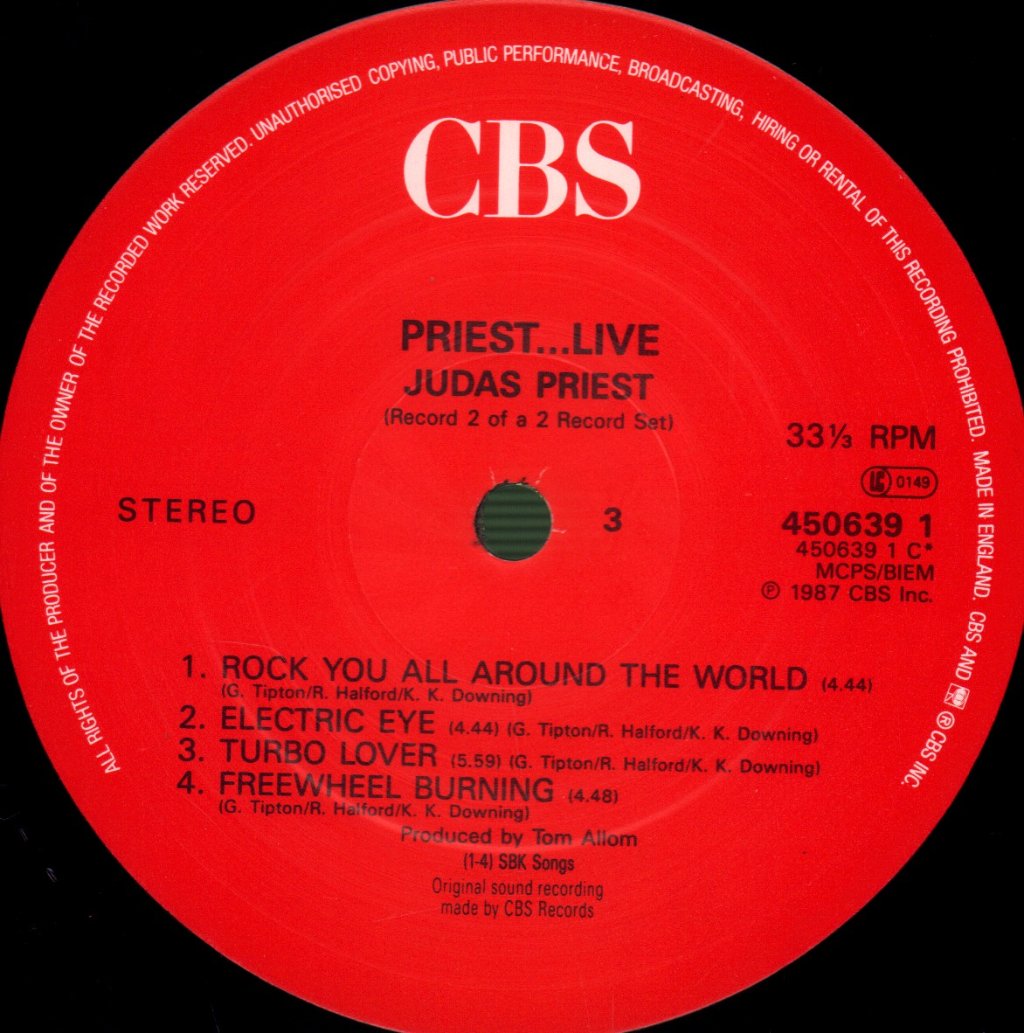 Judas Priest - Priest...live - Double Lp
