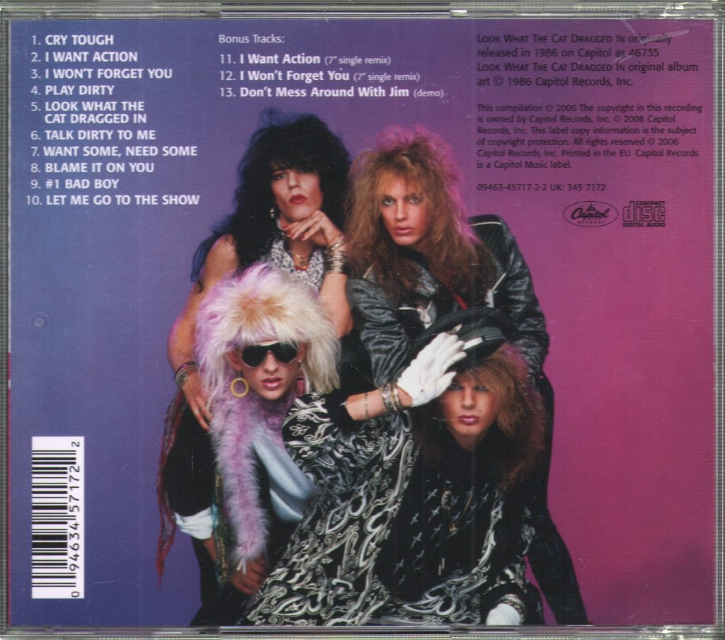 Poison - Look What The Cat Dragged In - Cd