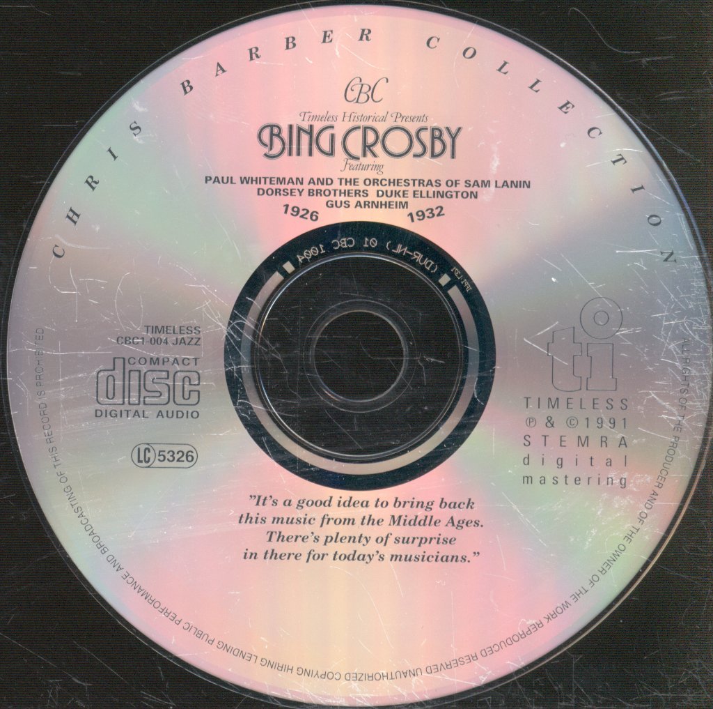 Bing Crosby - Bing Crosby 1926-1932 - Cd