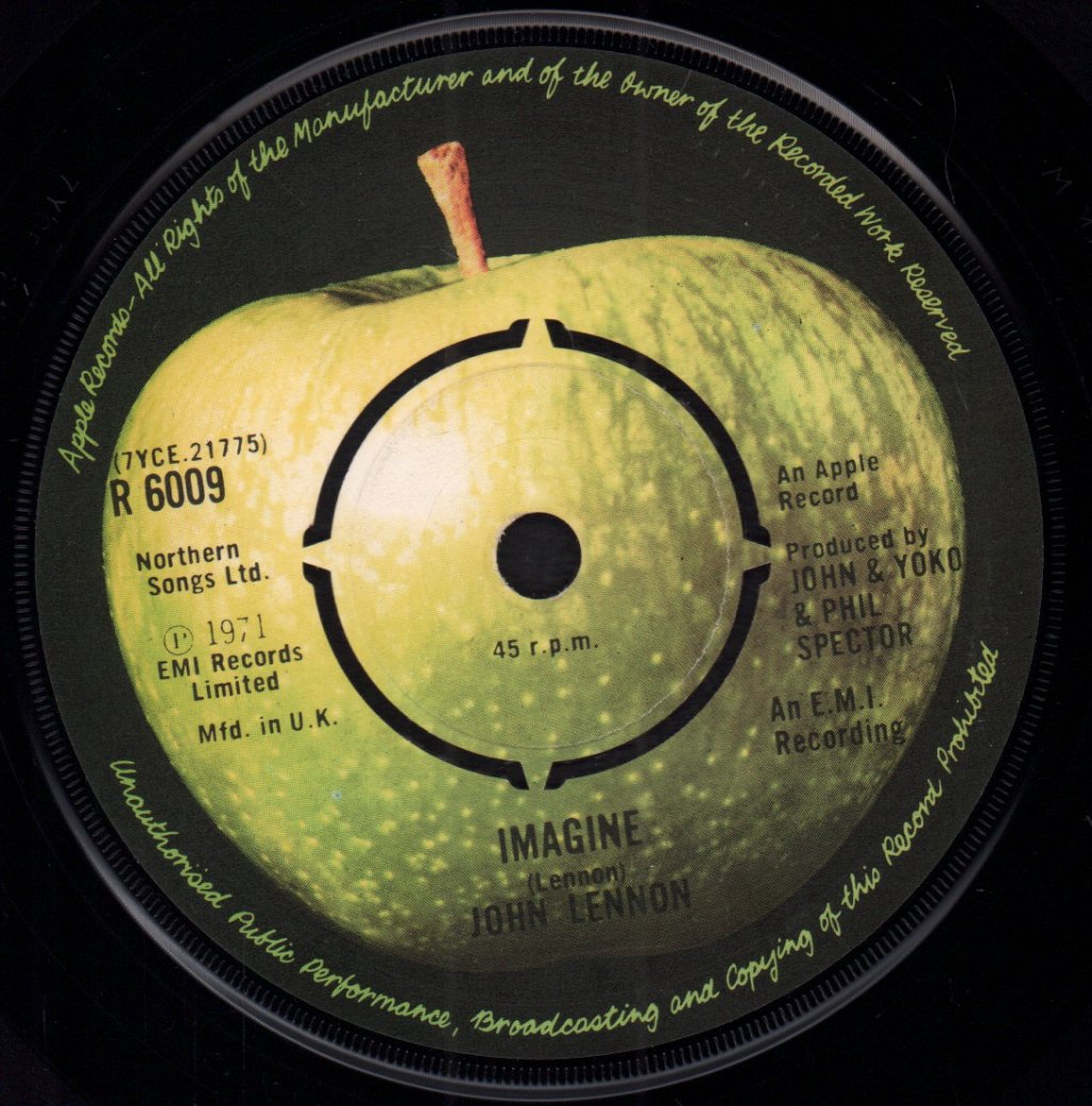John Lennon - Imagine - 7 Inch
