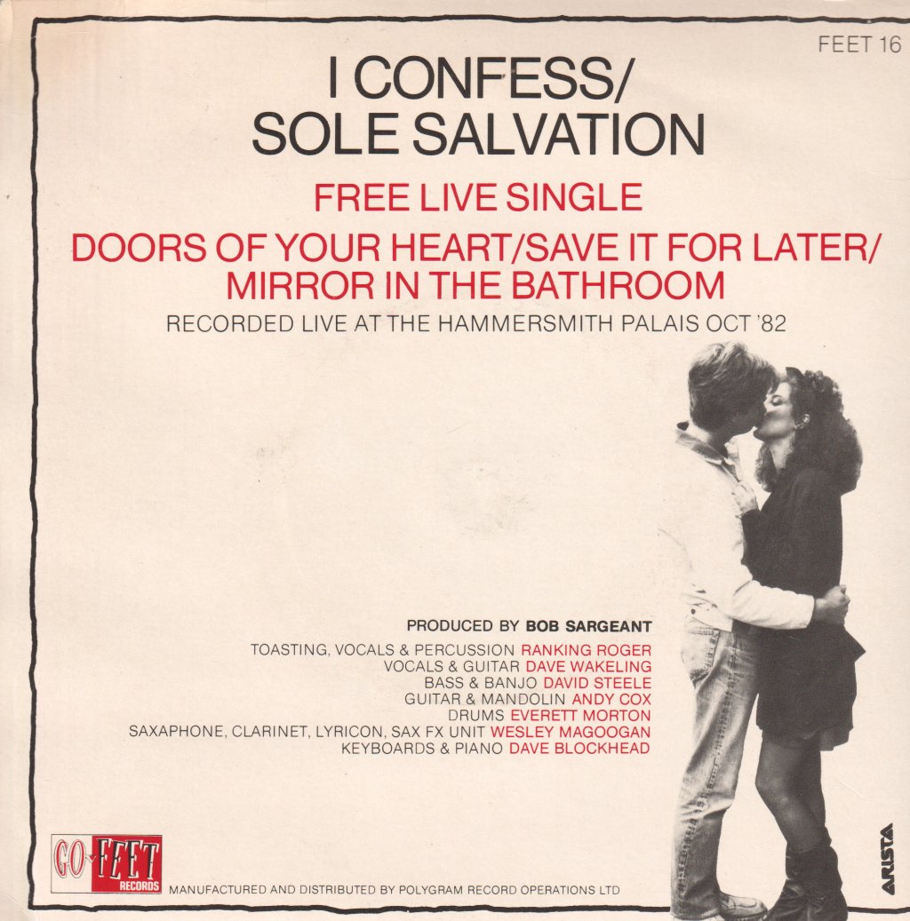 Beat - I Confess - Double 7 Inch