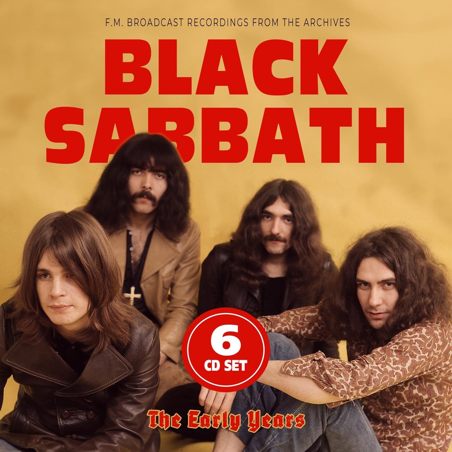 Black Sabbath - Early Years Live (6cd Box) - Cd Box Set