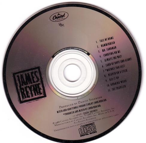 James Reyne - James Reyne - Cd