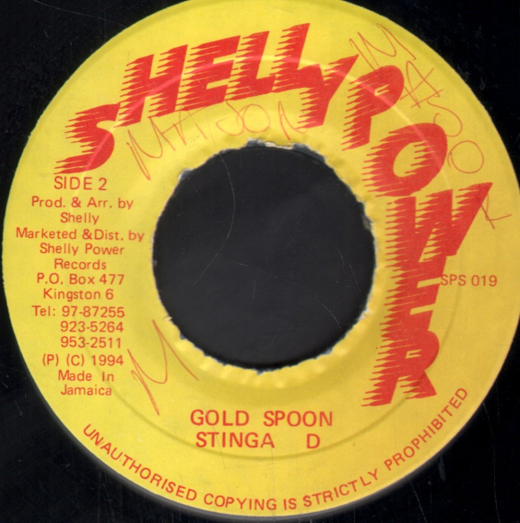 Stinga D - Gold Spoon - 7 Inch