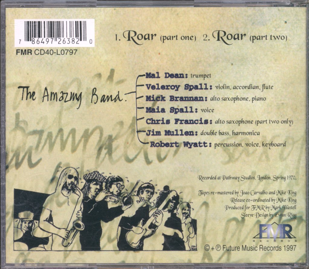 Amazing Band - Roar - Cdr