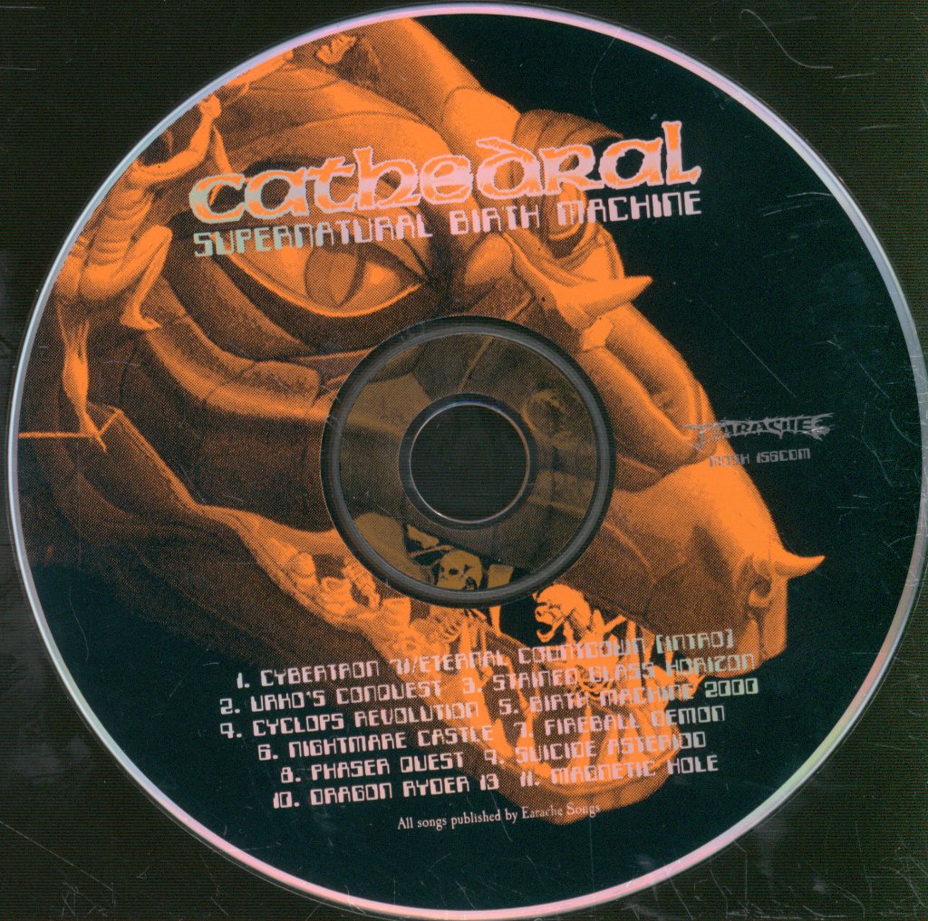 Cathedral - Supernatural Birth Machine - Cd