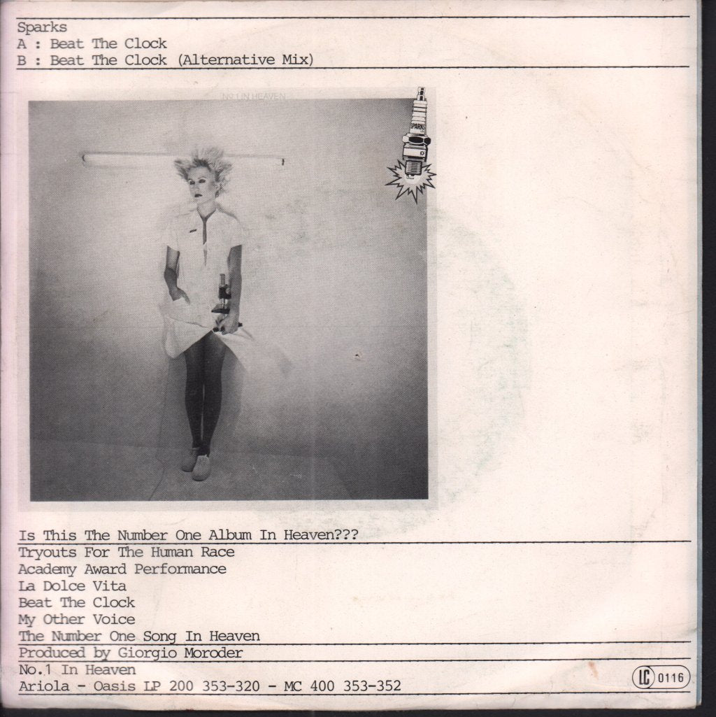 Sparks - Beat The Clock - 7 Inch