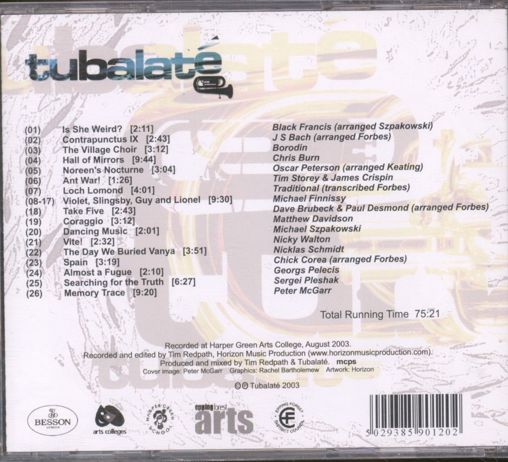Tubalate - Hall of Mirrors - Cd