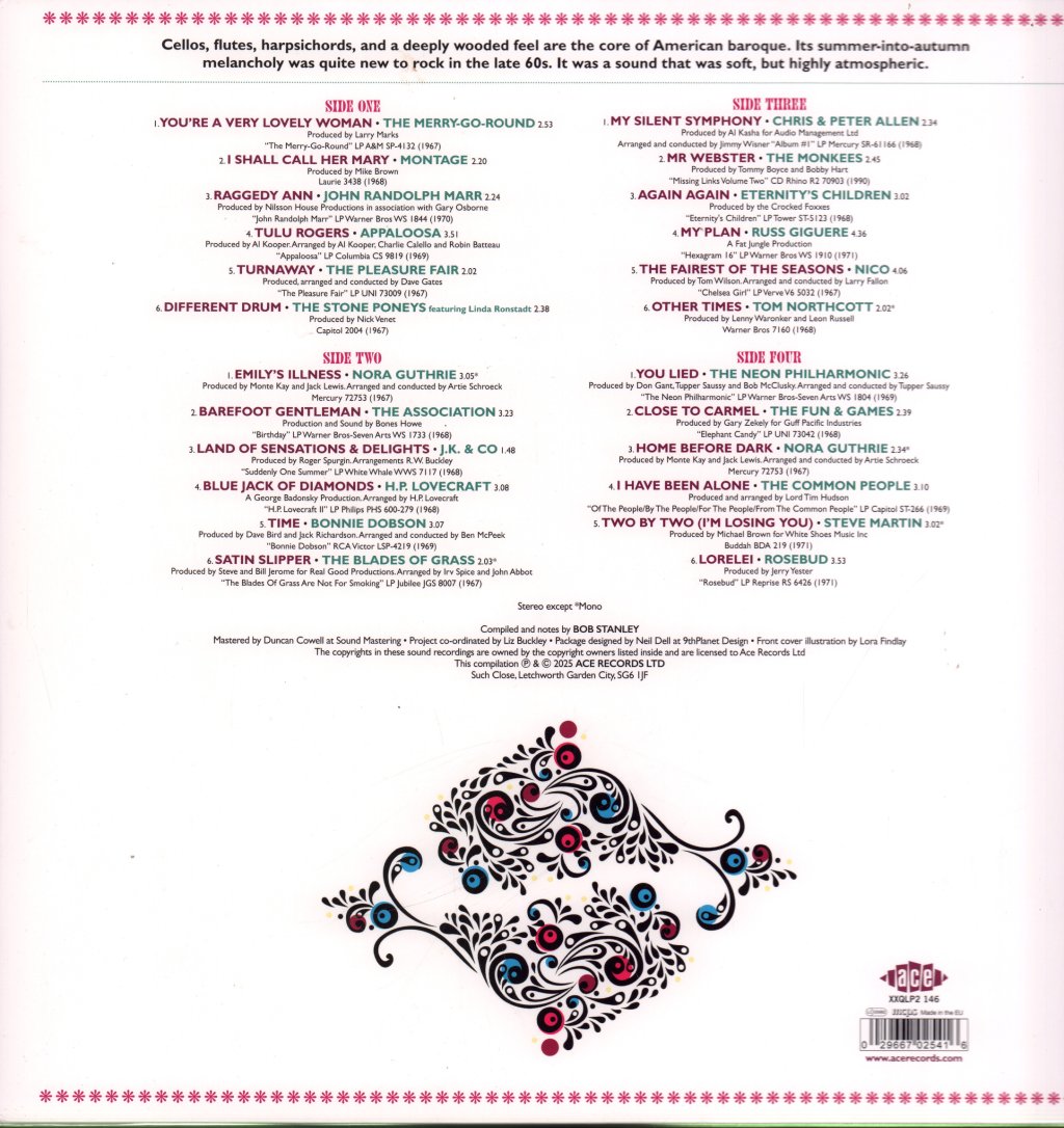 Various Artists - American Baroque (Chamber Pop And Beyond 1967-1971) - Double Lp