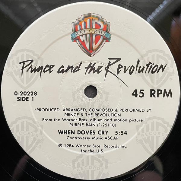 Prince And The Revolution - When Doves Cry - 12 Inch