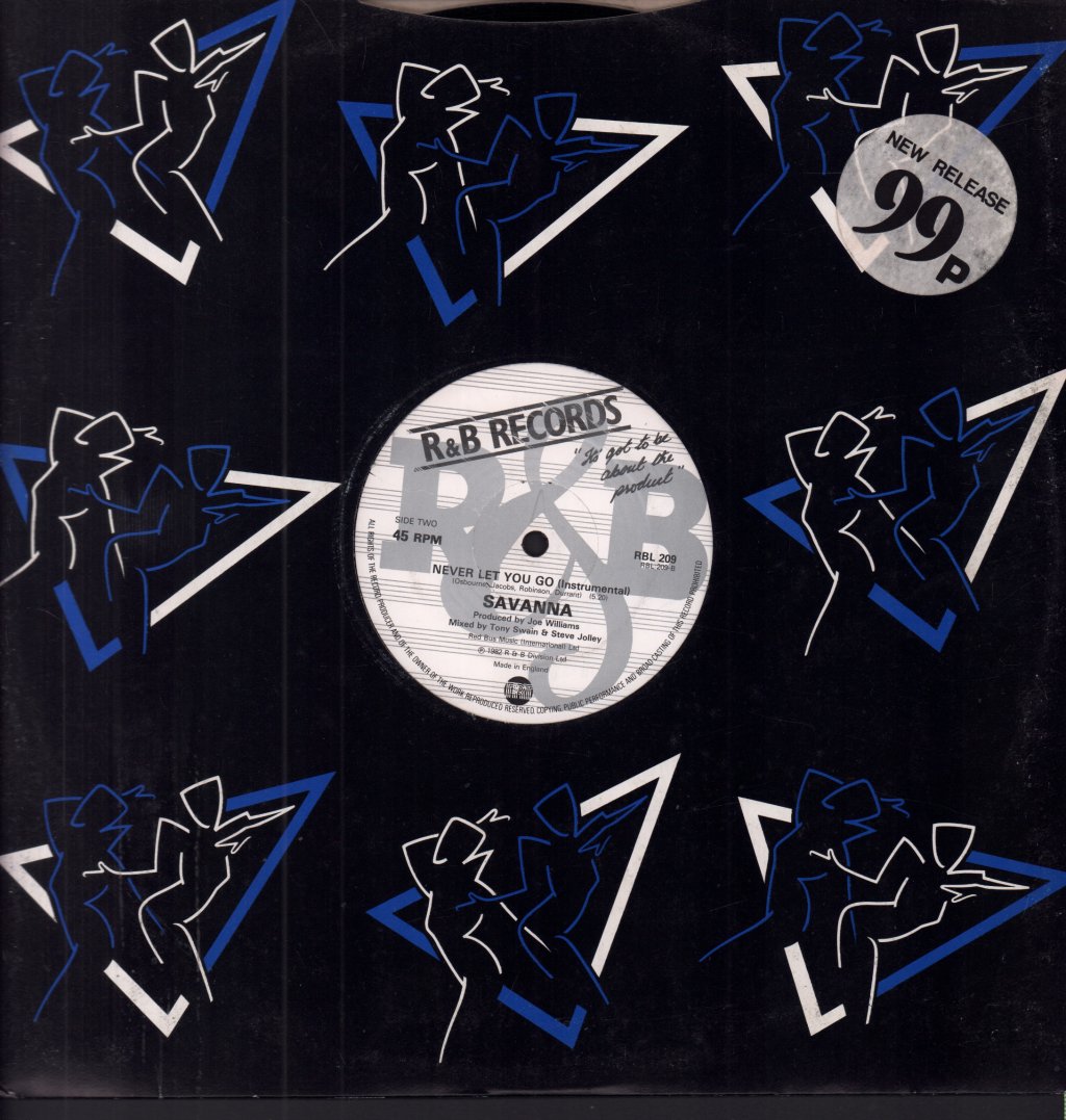 Savanna - Never Let You Go - 12 Inch