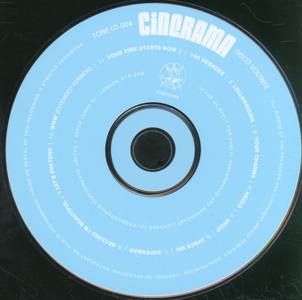 Cinerama - Disco Volante - Cd