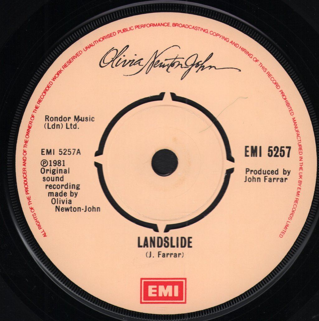 Olivia Newton John - Landslide - 7 Inch