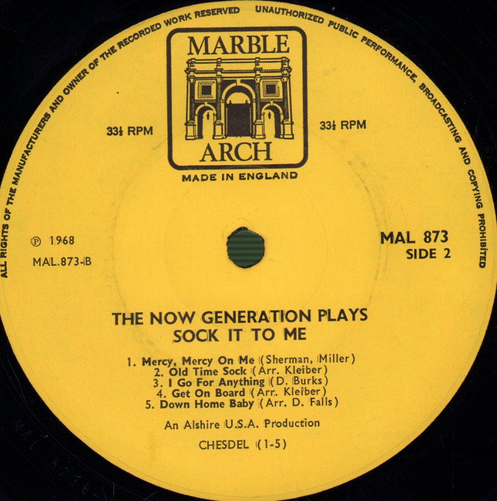 Now Generation - Sock It To Me! - Lp