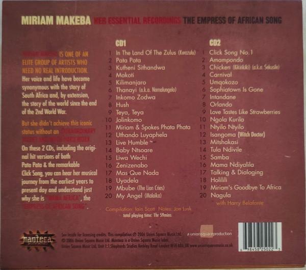 Miriam Makeba - Her Essential Recordings - The Empress Of African Song - Double Cd