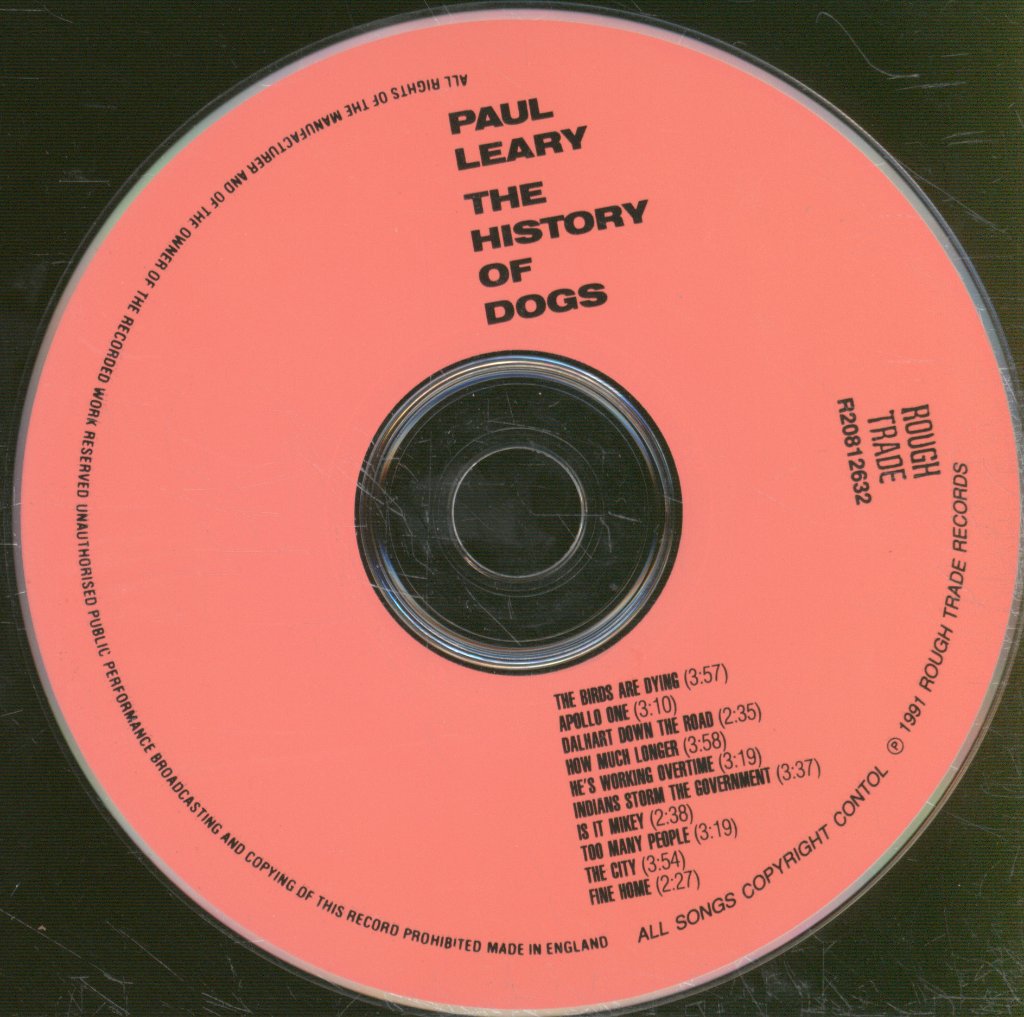 Paul Leary - History Of Dogs - Cd