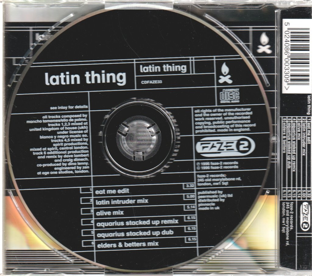 Latin Thing - Latin Thing - Cd