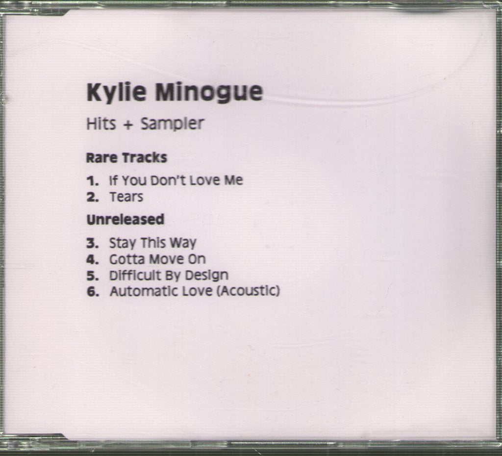 Kylie Minogue - Hits + - Cdr