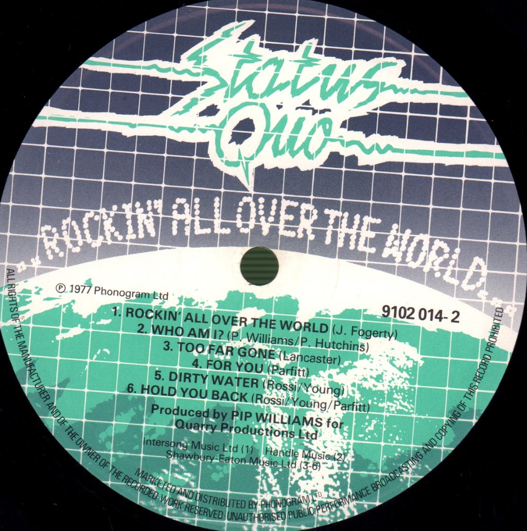 Status Quo - Rockin' All Over The World - Lp