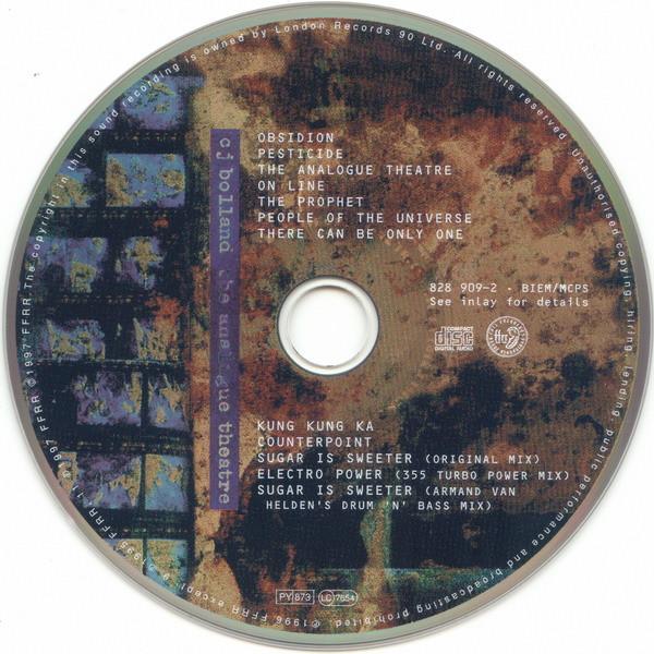 C.J. Bolland - Analogue Theatre - Cd